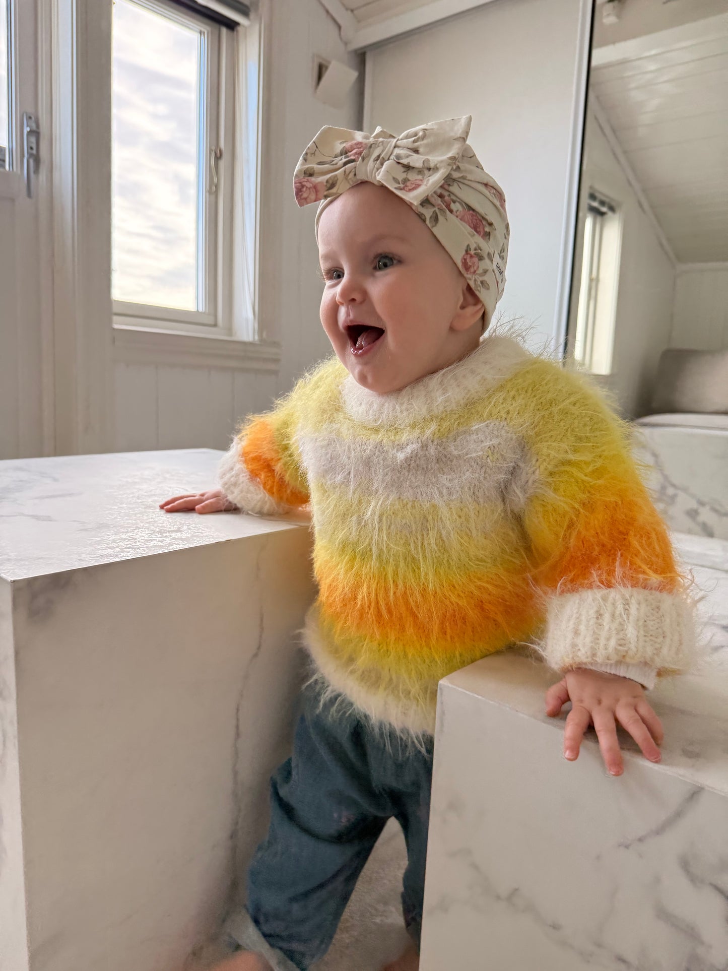Baby Fuzzy Mist Sweater - Pattern