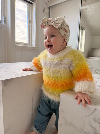 Baby Fuzzy Mist Sweater - Pattern