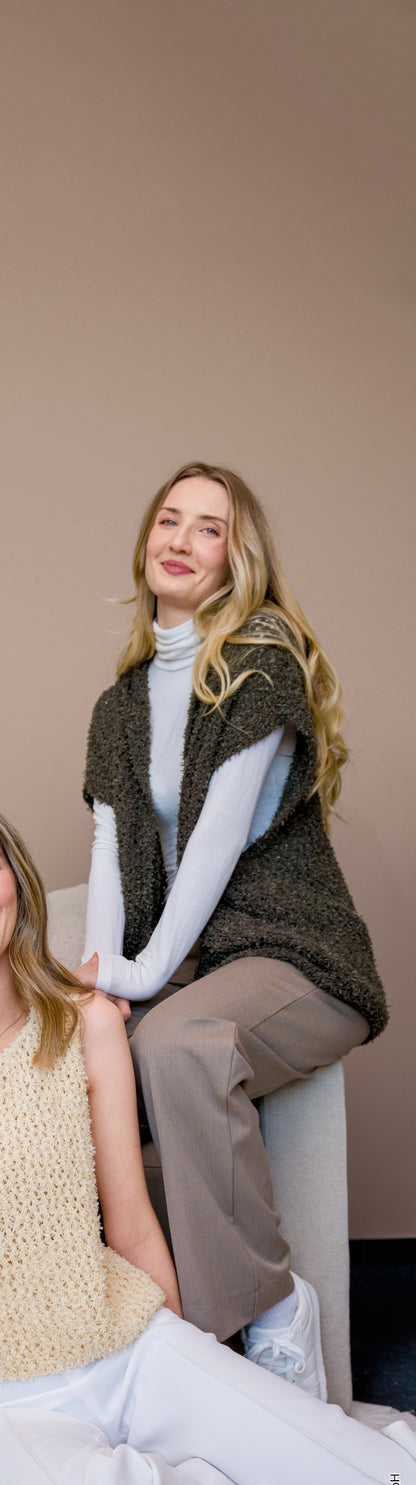 Hoodie Vest - Pattern