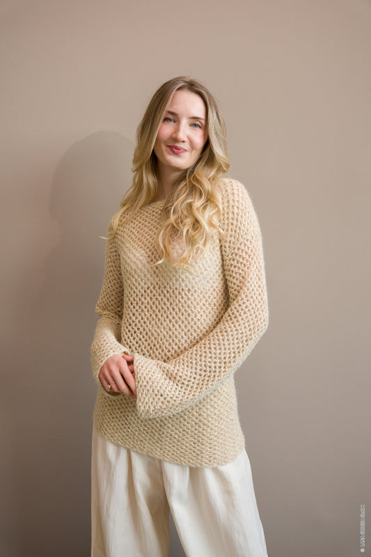 Gitter genser - oppskrift