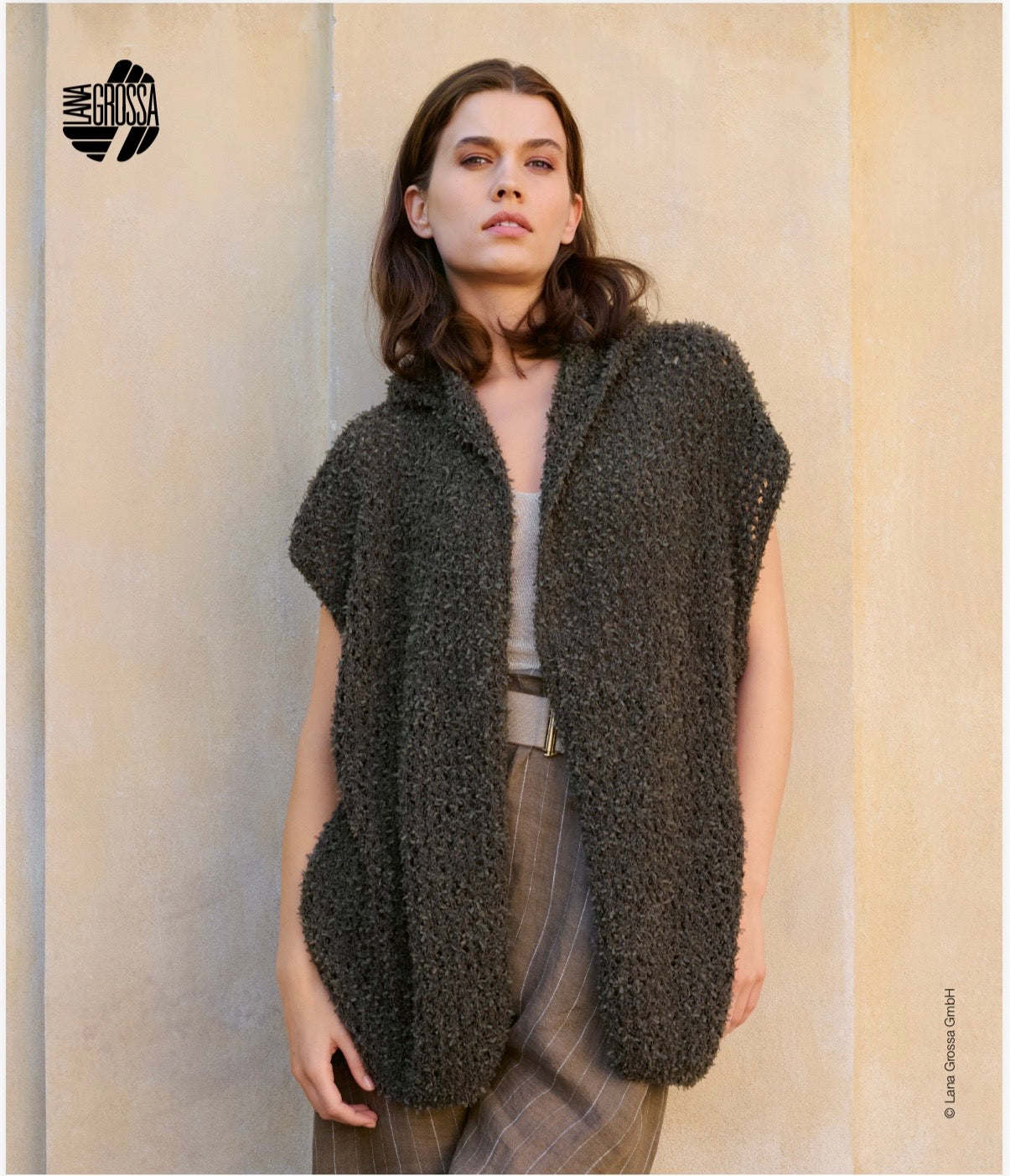 Hoodie Vest - Pattern