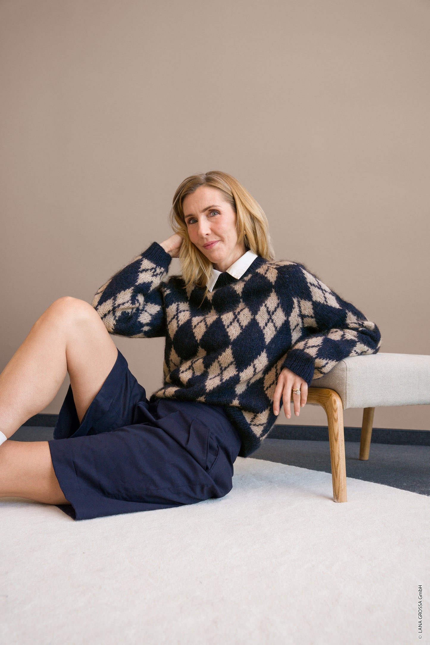 ARGYLE SWEATER - Oppskrift