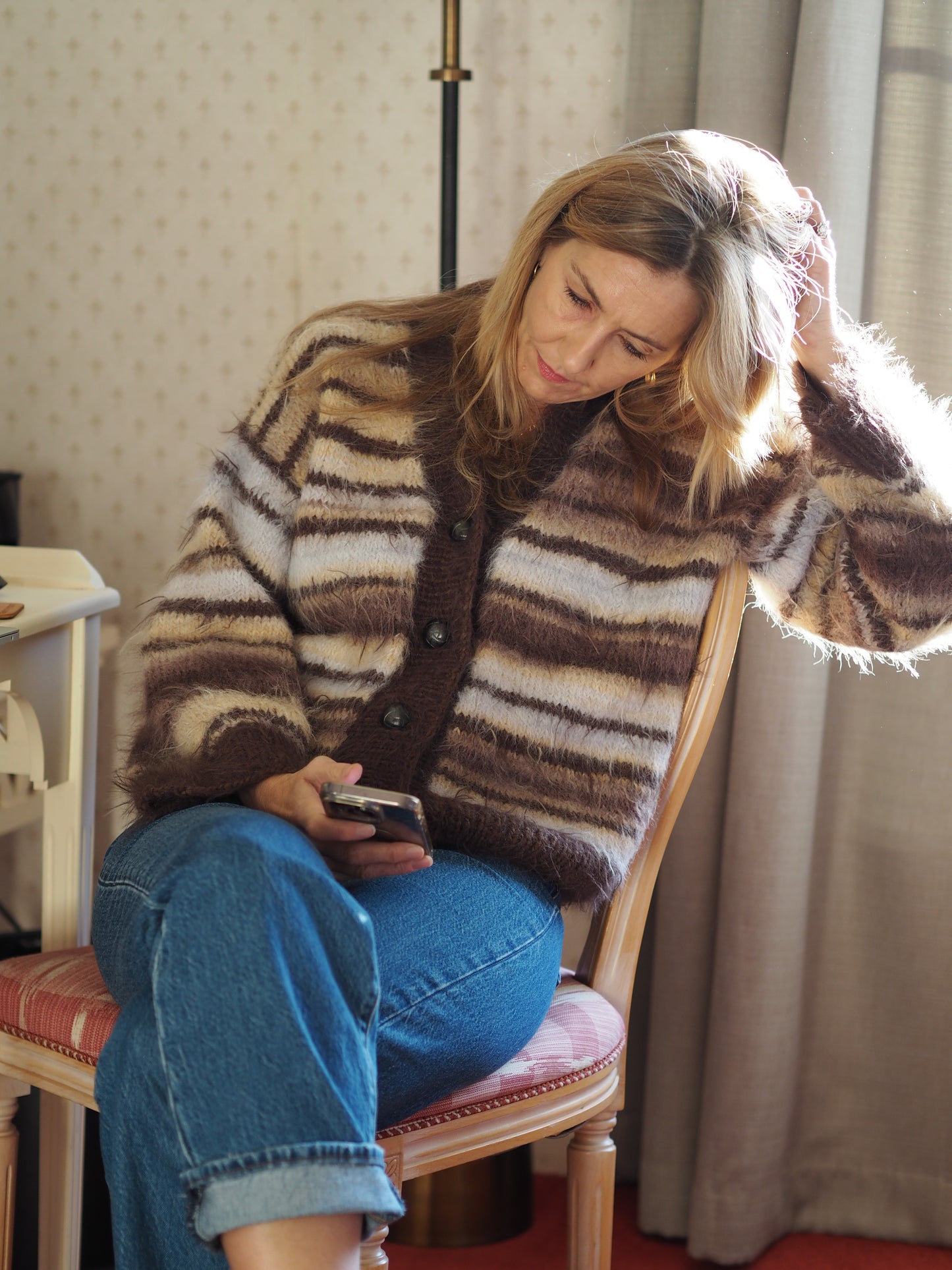 Fuzzy Mista Cardigan - Oppskrift