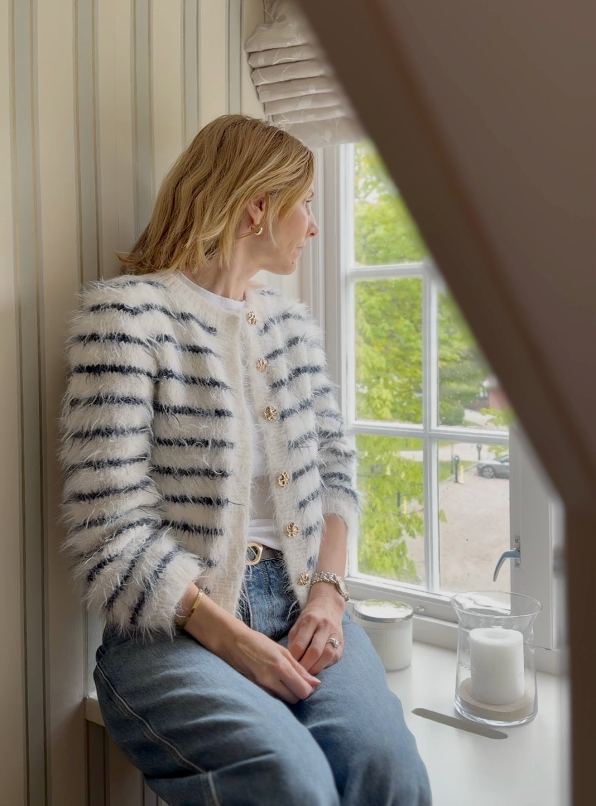 Fuzzy Classic Cardigan - OPPSKRIFT